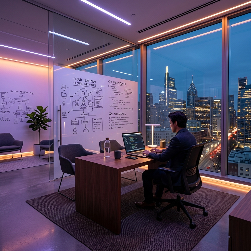NEXT INNOVATION Futuristic Office